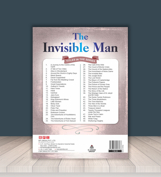 The Invisible Man | English Classic for Ages 10–16 – BPI India Pvt