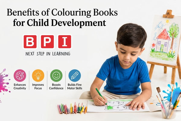 Benefits of Colouring Books for Child Development