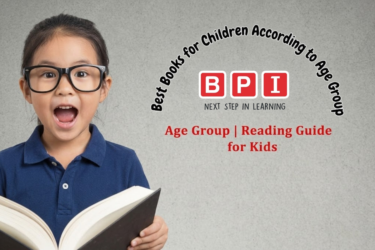 Best Books for Children According to Age Group (3–5, 6–8, 9–12 Years)
