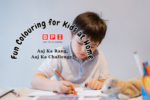 Aaj Ka Rang, Aaj Ka Challenge! Fun Colouring for Kids at Home