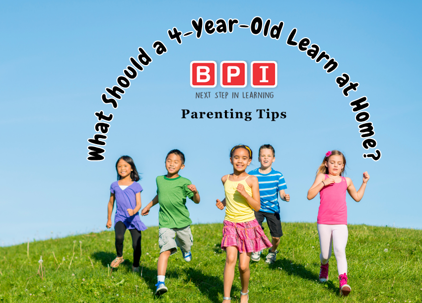 What Should a 4-Year-Old Learn at Home? A Parent's Guide