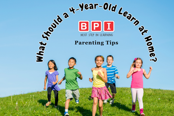 What Should a 4-Year-Old Learn at Home? A Parent's Guide