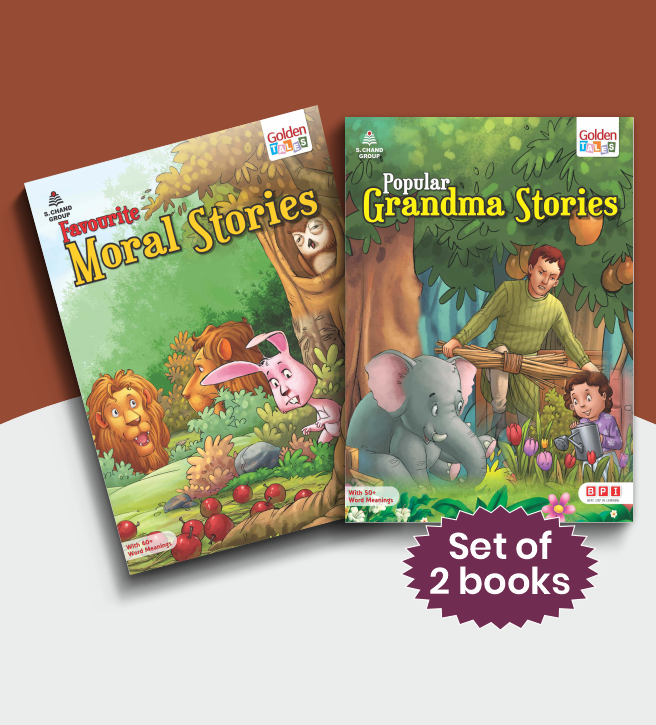 Golden Tales Combo 3 (Favourite Moral Stories and Popular Grandma Stories) – Moral Story Book for Kids (Age 7+ Yearss)