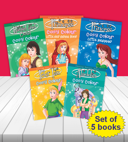 Amazing Fantasy Tales – Colouring Book Combo (Set of 5)
