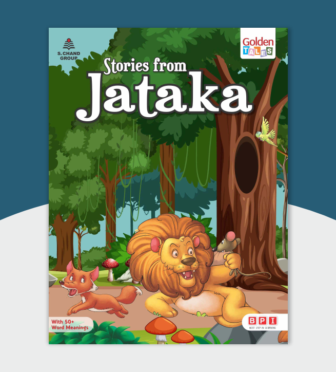 Golden Tales Combo 4 (Stories from Jataka and Selected Aesop’s Fables) children's book for age 7+ Years