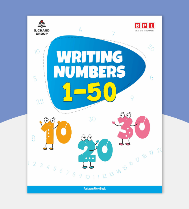 Number Writing, Alphabet & Hindi Workbook Combo | FunLearn children's book for age 3 + Years