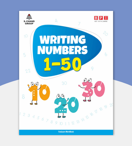 Number Writing, Alphabet & Hindi Workbook Combo | FunLearn children's book for age 3 + Years