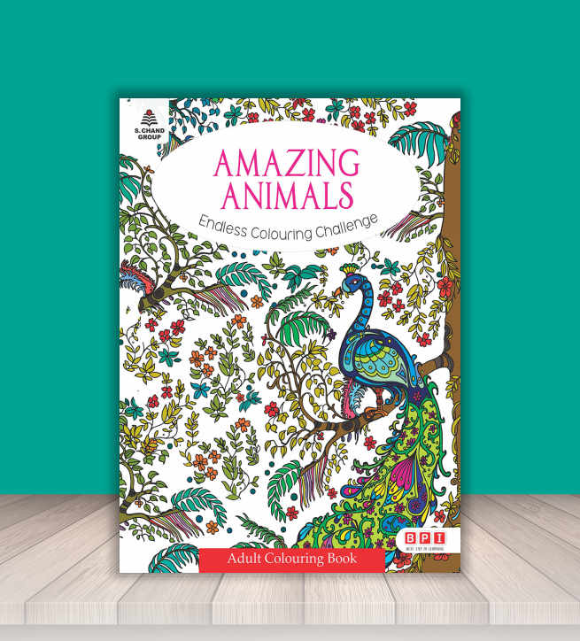Amazing Animals Colouring Book