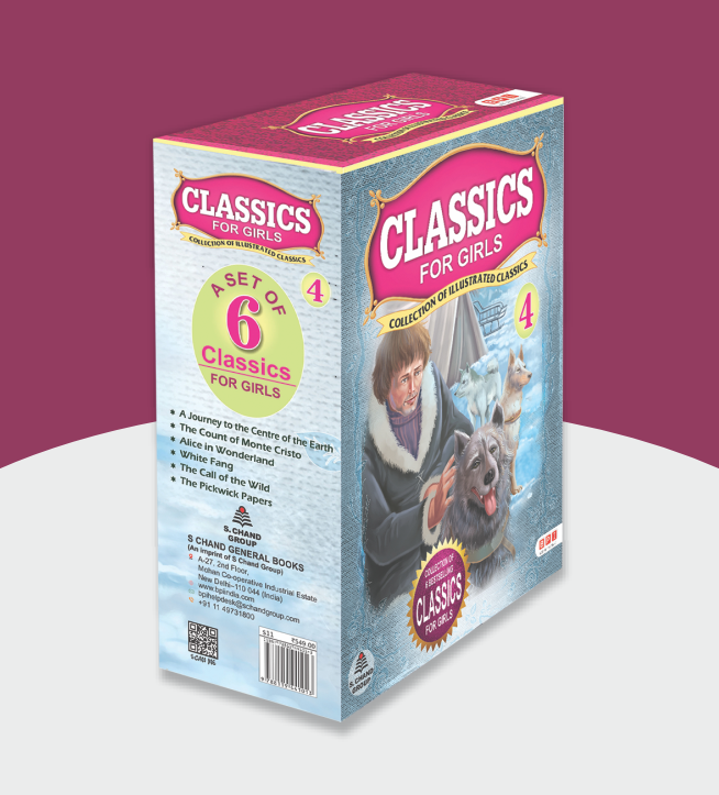 Set of 6 World Classics for Girls Age 9+ Years | Illustrated Classic Story Books Combo | Box 4 children's book for age 9+ Years