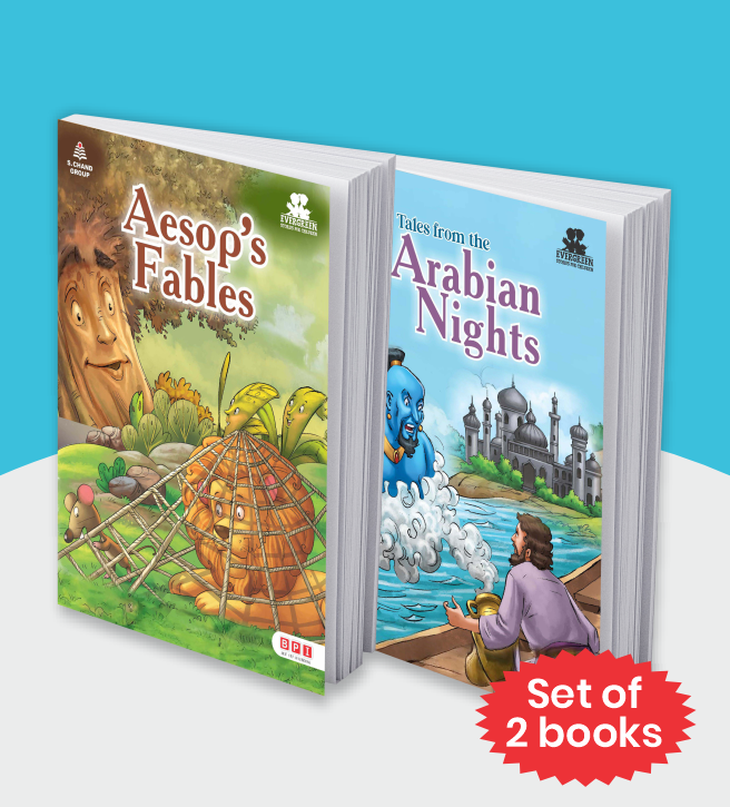 Evergreen Stories Combo 1 (Aesop’s Fables and Tales from the Arabian Nights)