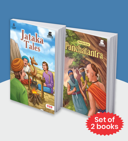 Evergreen Stories Combo 2 (Jataka Tales and Stories from Panchatantra)