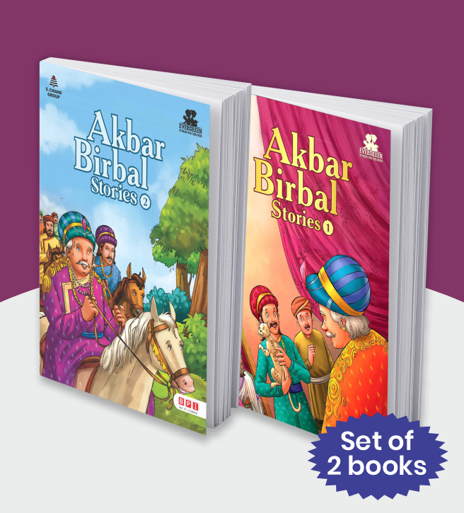 Evergreen Stories Combo 3 (Akbar and Birbal Stories 1 and Akbar and Birbal Stories 2)