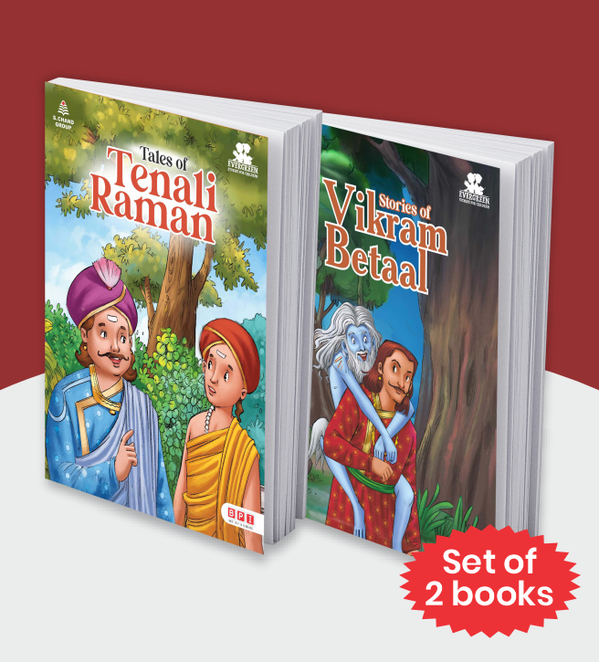 Evergreen Stories Combo 5 (Tales of Tenali Raman and Stories of Vikram Betaal)