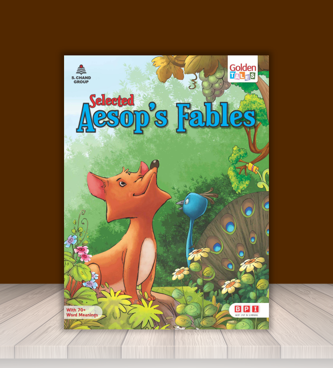 Selected Aesop’s Fables Book Cover – Children’s Moral Stories