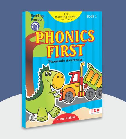 Phonics First Combo (Book 1 & Book 2) children's book for age 4 - 10 Years