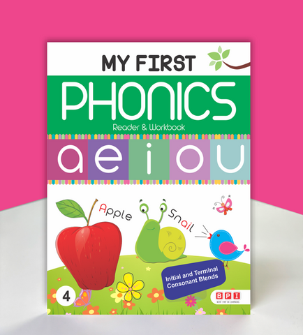 My First Phonics Reader & Workbook 4