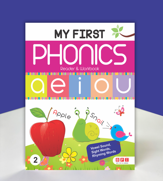My First Phonics Reader & Workbook 2 – Phonics Book for Kids (Age 4 - 10 Yearss)